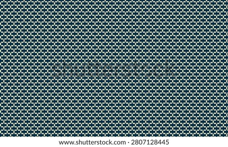 Repeating chainlink pattern composed of interwoven rectangular units, creating a structured geometric grid ideal for backgrounds and surface design.