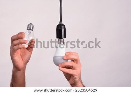 replace the light bulb with an LED one.