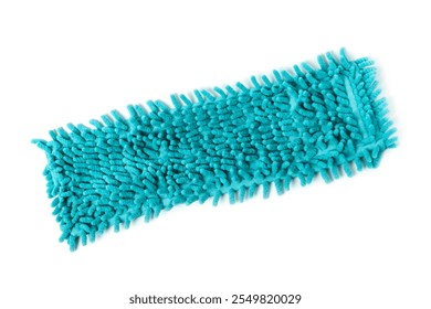 Replacement microfiber cloth for mop isolated on white background