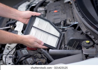 Replacing An Air Filter In A Car