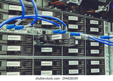 replacing a failed hard drive in the storage system in the data center
