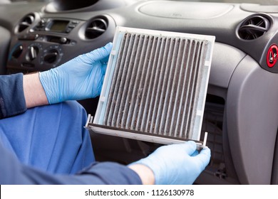 Replacing An Old Car Cabin Air Filter