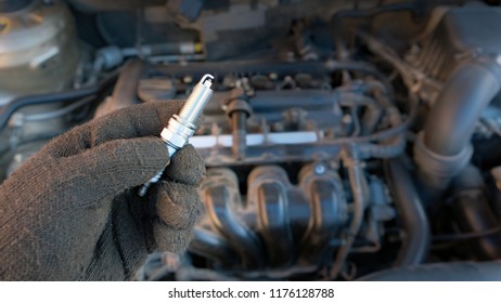 Replacing Spark Plugs In The Car