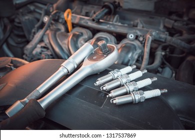 Replacing Spark Plugs In The Car