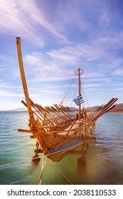 Replica Of Argo Mythical Ship Of Jason And The Argonauts In Volos, Greece