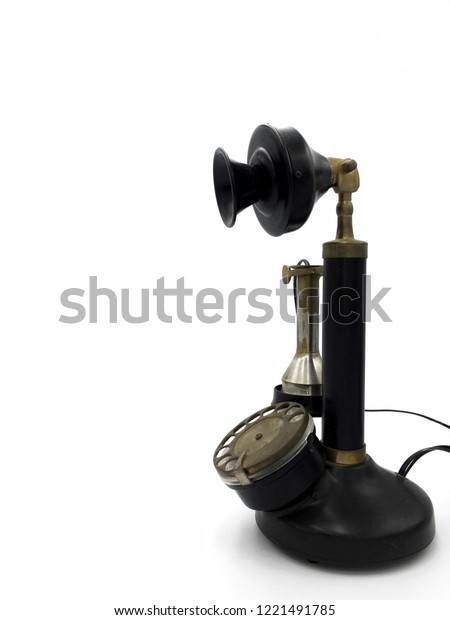 Replica Candlestick Telephone Candlestick Telephone Vintage Stock