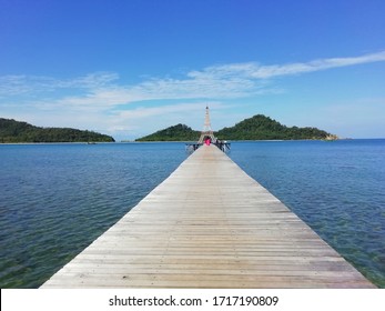 Replica Eiffel Tower, At Lhok Sedu Beach, Aceh