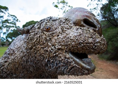 Replica Of The Extinct Diprotodon