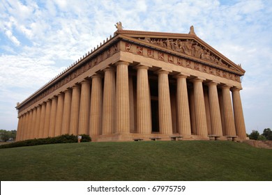 Replica Of The Greek Parthenon In Nashville Tennessee