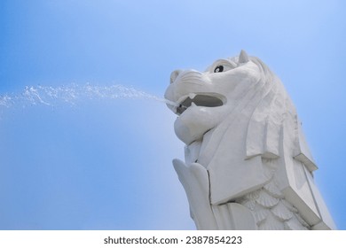 Replica of the Singapore Merlion statue.