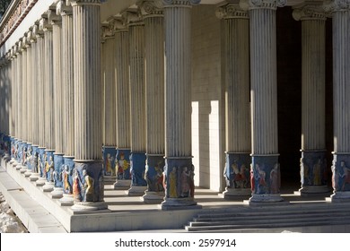 Replica Of The Temple Of Artemis At Ephesus