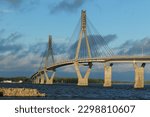 Replot Bridge On Kvarken Islands Finland On A Beautiful Sunny Summer Day With A Clear Blue Sky