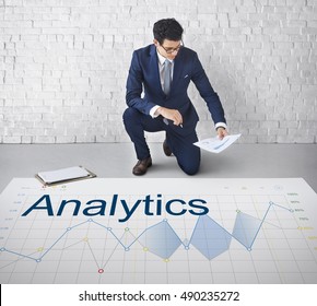 Report Analysis Progress Chart Concept