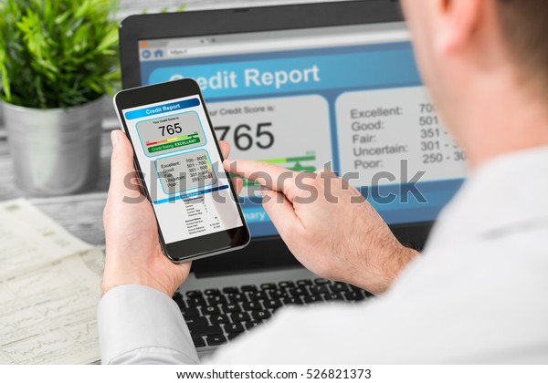report credit score banking borrowing\
application risk form document loan business market policy\
deployment data check workplace concept - stock\
image