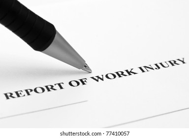 Report of work injury