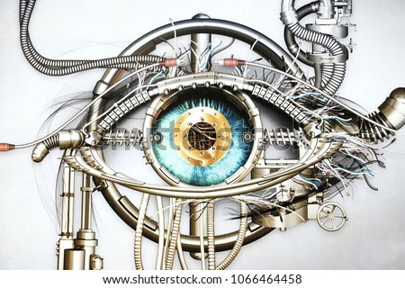 representation of bionic eye