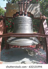 Reproduction Of The Liberty Bell On Display At The California State Capitol Museum.