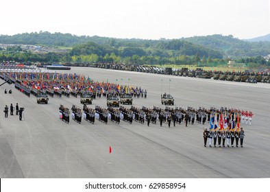 Republic Of Korea Armed Forces Day Parade October 1, 2013