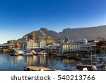Republic of South Africa. Cape Town (Kaapstad). Waterfront - Victoria Basin with historical buildings. Devil