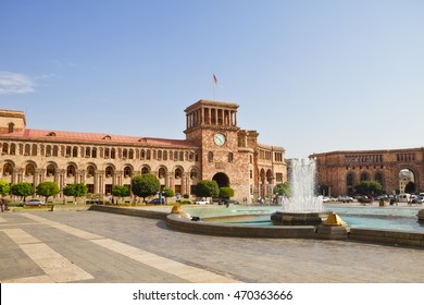 Republic Square, Hraparak. Yerevan, Armenia.