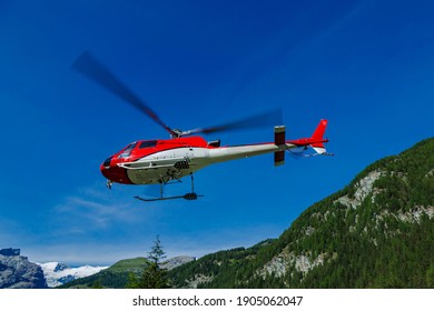 Rescue Helicopter For Use In The Mountains