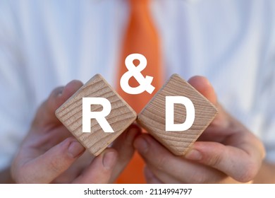 Research and Development Science Technology Business Concept. R and D innovation.