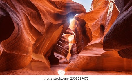 Reservation's National Park
Unveiling the Breathtaking Views of Lower Antelope Canyon and Corkscrew Slot Canyon in the Navajo Reservation's National Park - Powered by Shutterstock