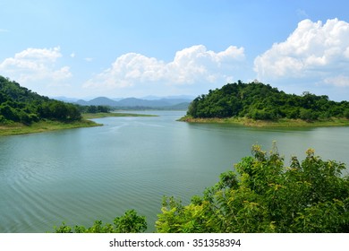 Reservoir At Kaeng Krachan National Park,thailand.