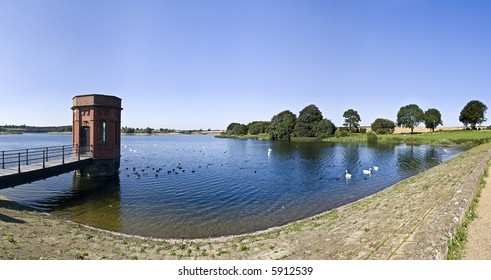 reservoir sywell northamptonshire midlands england uk