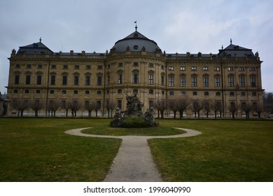 Würzburg Residence With The Court Gardens And Residence Square, Würzburg, Germany