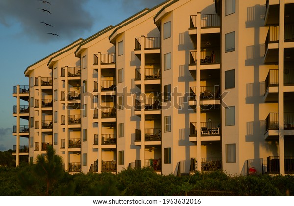 Residential Apartment\
building on the\
Cost