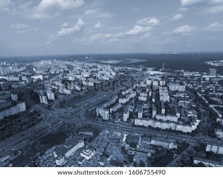 Similar – Skyline Berlin, Panorama with Zoo