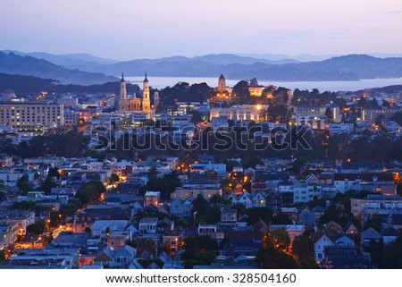 residential area in san francisco