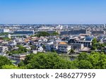 Residential area in the suburbs of Tokyo