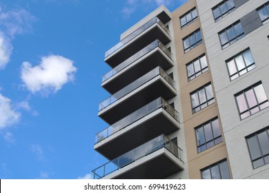 residential building condominium skyscraper modern architecture 