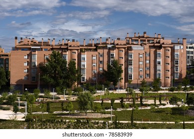 Residential Building With Front Park