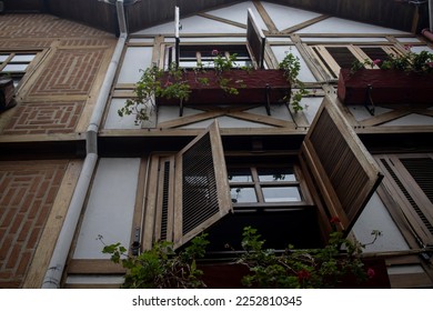 Residential building structure landmark oldhouse europe