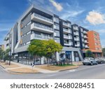 Residential and commercial Apartment building in inner Melbourne suburb VIC , Sydney NSW Australia