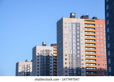 Residential complex of modern construction - Shutterstock ID 1477497047