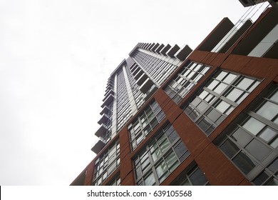 Residential Condo Building Facade Detail