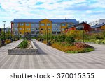 Residential district with new housing by architect Tuomas Siitonen in Porvoo, Finland
