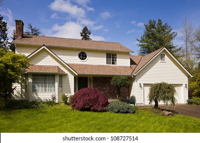 Residential Home.  Average American Two Story Residential Home.