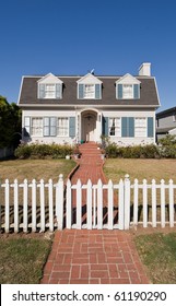 Residential Homes. Average American Two-story Residential Home.