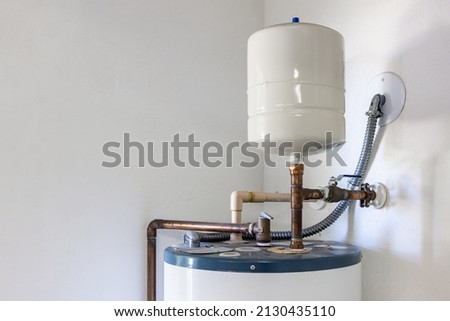 Residential hot water heater expansion tank.