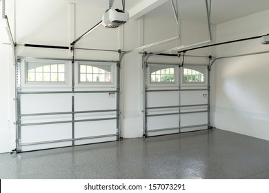 Residential House Garage Interior 