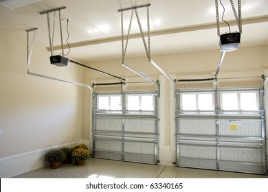 Residential House Garage Interior