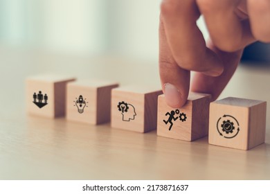 Resilience business for sustainable and inclusive growth concept. The ability to deal with adversity, continuously adapt and accelerate disruptions, crises. Build resilience in organization concept. - Shutterstock ID 2173871637