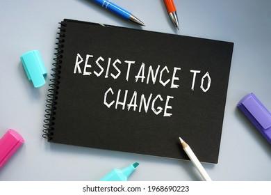  Resistance To Change Inscription On The Page. 
