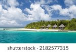 Resort, Gangehi Island, Ari Atoll, Indian Ocean, Maldives