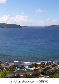 A Resort Overlooking the Ocean